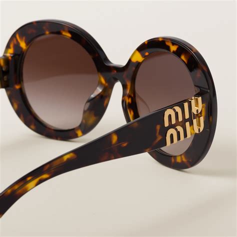 miu miu sonnenbrille breite bügel|Gläser Mit Farbverlauf In Grau Miu Glimpse Sonnenbrille .